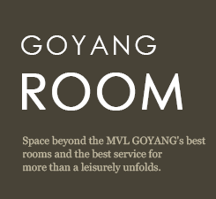 GOYANG Room : Space beyond the MVL Hotel's best rooms and the best service for more than a leisurely unfolds.